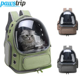 Transparent Cat Carrier Backpack – Breathable Travel Bag for Pets